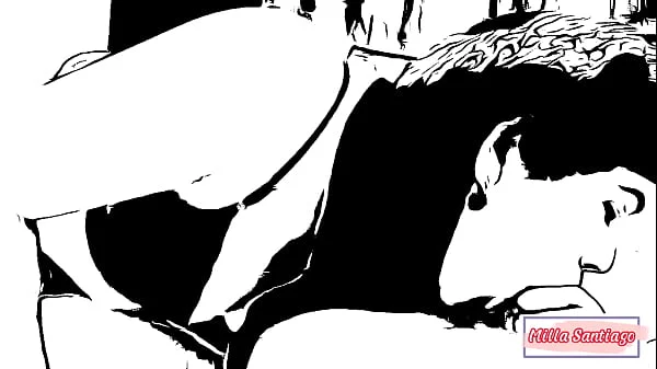 Cartoon – Dei uma mamada no senhor Zelador da escola fazendo caber todo na minha boca