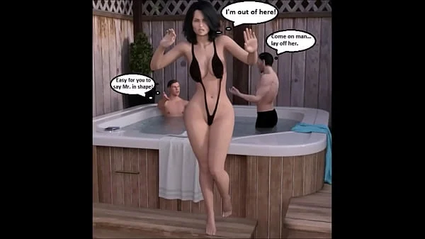 cheating wife cuckolds and humiliates husband with his on their special day