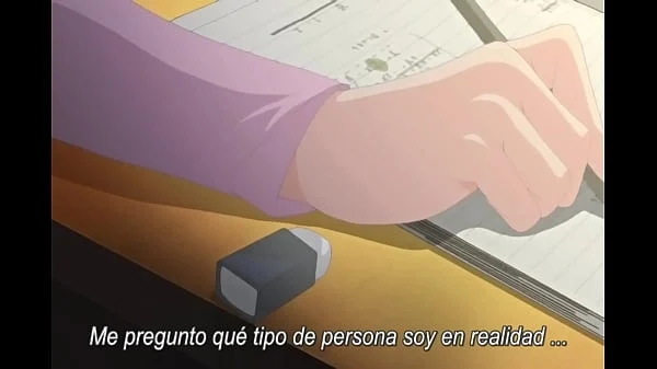 Colegiala con maduros y profesores