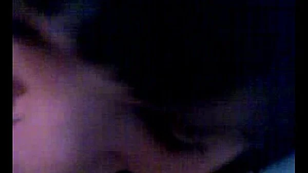 Cute brunette blowjob