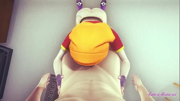 Dragon Ball Hentai – Point Of View Pan boobjob, suck and penetrated