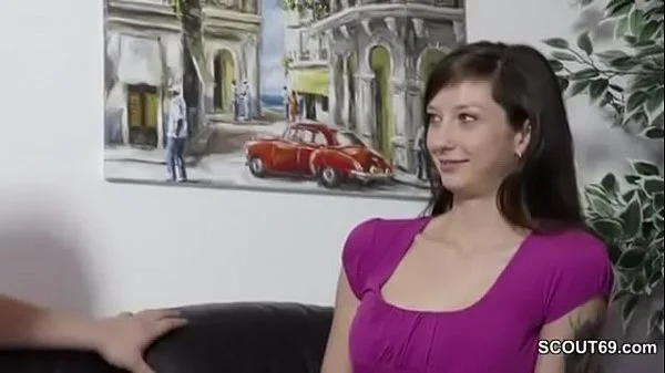 German Men Fuck Hot Candid Girl and gets Cumshot