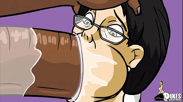 Getting some good head from this hot gamer chick