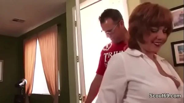 Hot BBW Wife Fuck Men and Cum on Tits