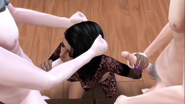 Indian Chick Fucked By Old Timers