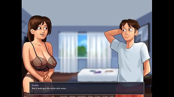 Jogo Pornô 2D, Summertime Saga ep 44 – Fui jantar com as Coroas e elas Queriam Piroca de Sobremesa