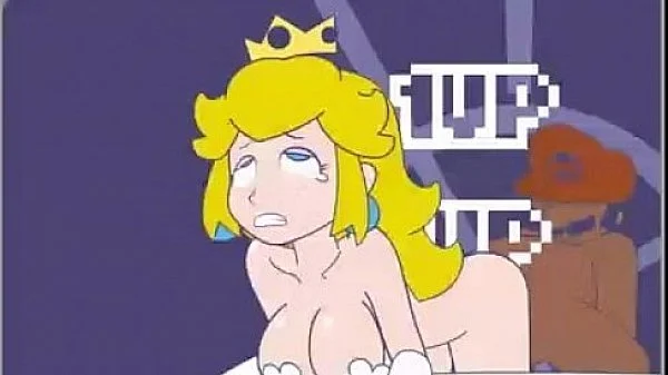 Mario drilling Peach’s vagina