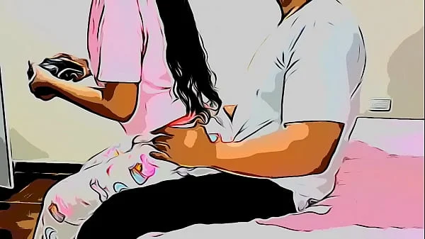 Mi Sobrina en ley Quiere que la Enseñe a Jugar Juegos de Vídeo y Yo la Enseño Sentada en mis Piernas – Ese día Me Aproveche de mi Sobrina en ley Versión Cartoon