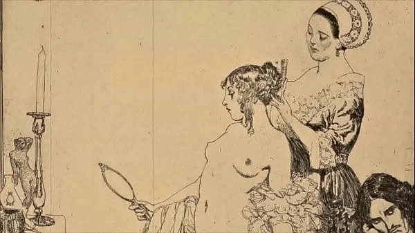 retro erotic drawings