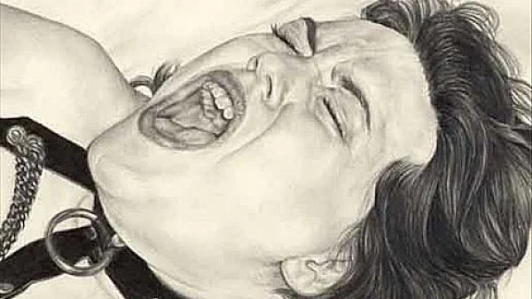 Rope bondage surrender tied up art cartoons