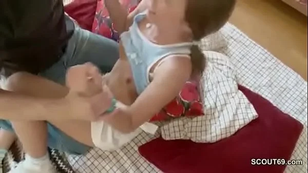 Seduce Skinny Step-sister to Fuck her Tight Pussy