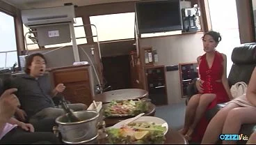 These individuals got a singular opportunity to engage with these men aboard their excessively large boat.