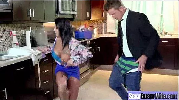 Big Tits Naughty Hot Wife Love Sex On Tape clip-05