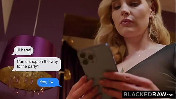 BLACKEDRAW Curvaceous blonde craves black cock