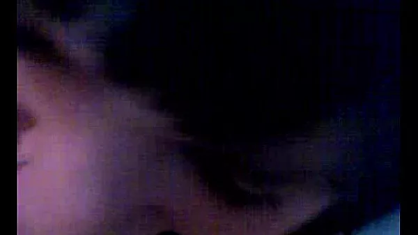Cute brunette blowjob