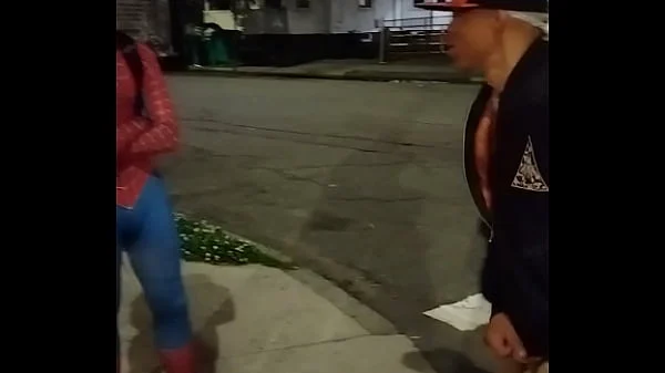 Gay fags fuck sexually publicly on the road