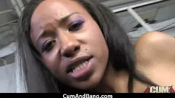 Hot ebony Services White Men Group 13