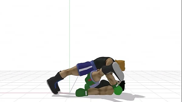 Little Mac’s gay sex animation(I’m wearing clothes, but the movement of the piston is eroi!)