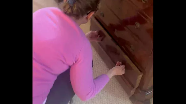 Old blond women anal