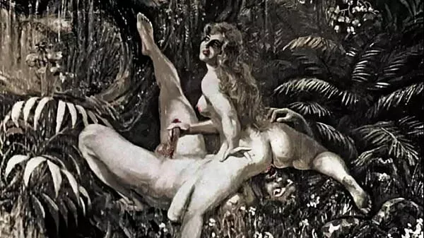 retro erotic art