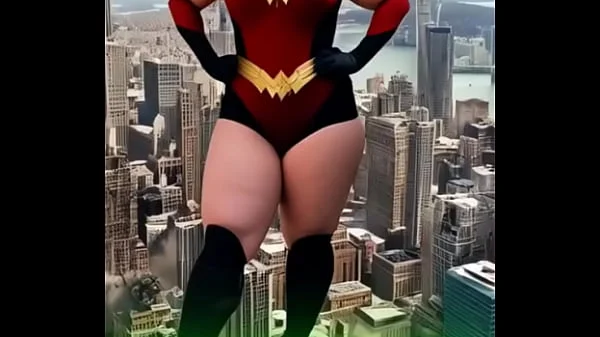 Struck my fiercest Wonder Woman pose and I think the whole town noticed—oops!  Who else has had their superh …