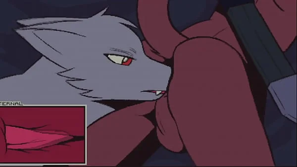 Thirstchasm – all gay furry sex scene, incl. boss, enemy, group, npc loops