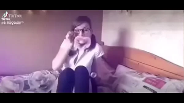 Uniform girl for fun online with big men