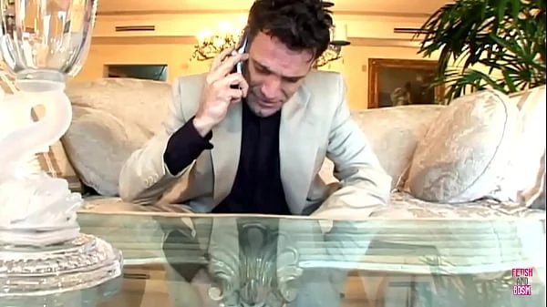 A blonde slut was subjected to a sexual pleasure by many men and subsequently got a climax on her beauty