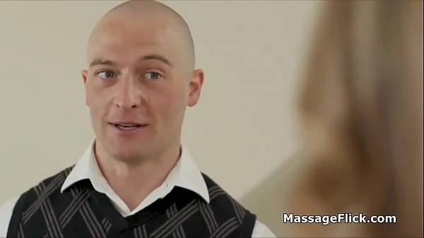 Big tit teen massause sucks big dick in the shower