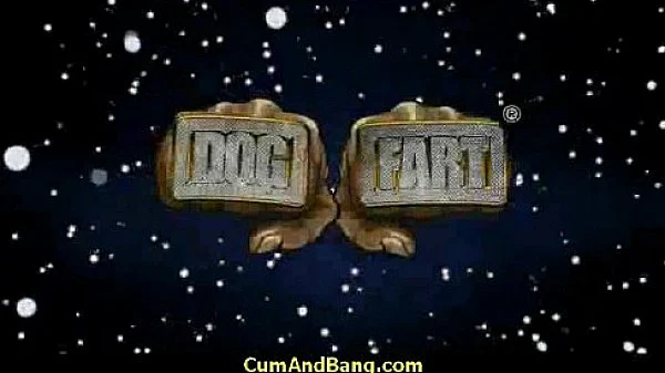 Black slut used for blowjobs by a group of white men 17