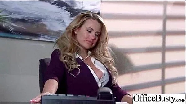 Busty Slut Girl Banged Hardcore In Office vid-15