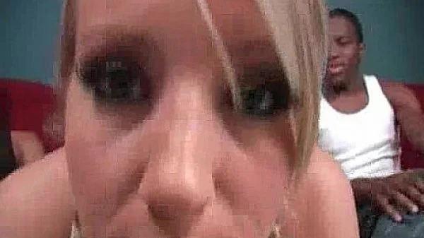 Cheerleader Suck Two Black Men