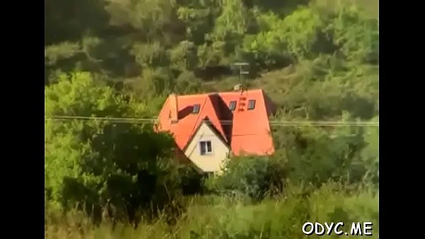 Corpulent old dude bangs teen hard