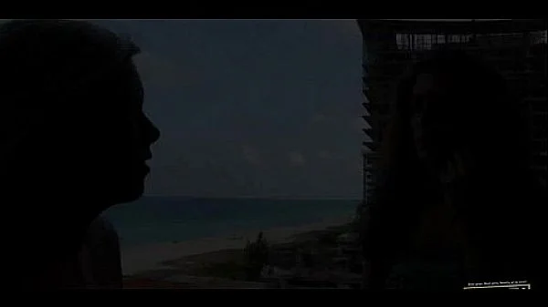 Fellows stare at lesbo enjoyment