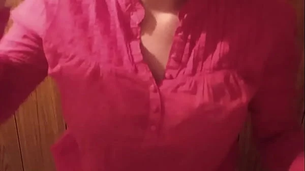 Femdom masturbates while roleplaying domming he neighbor