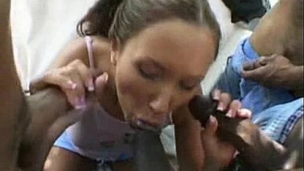 Flick Shagwell Fucked by Black Men Interracial Gangbang