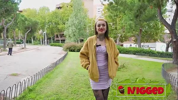 Lady Medusa is pierced in the ass with a black cock