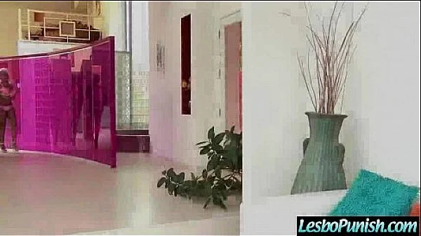 Lesbian Girls (alina&bridgette) In Punish Sex Scene On Cam video-11