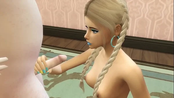 Old Guy Pleasured By Young Girl