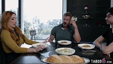 Stepson is gay but tries to hide it from stepparents by bringing over a teen girl