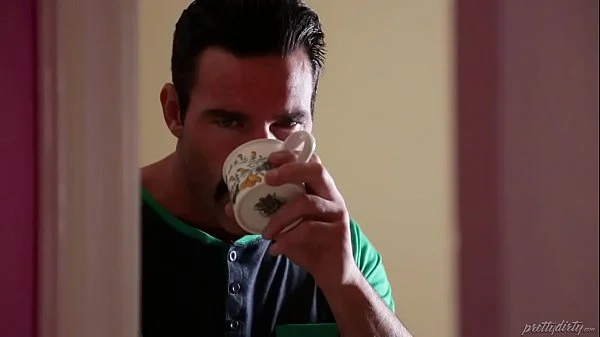 Strange live webcam with family members