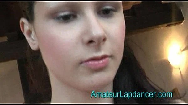 Sweet and SEXY brunette lapdancing