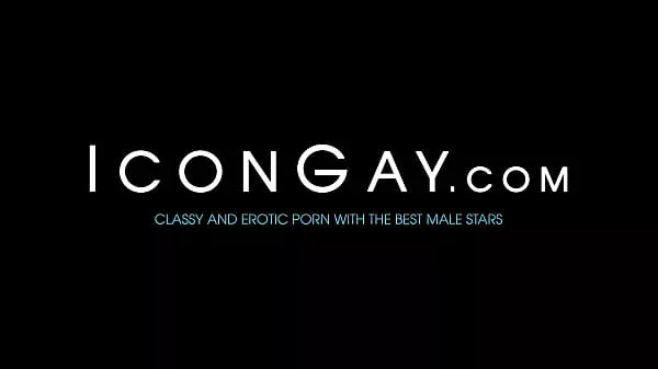 Handsome gays spitroasted horny jock