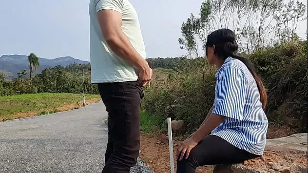 hoje fomos no loteamento novo para ele comeu meu cú