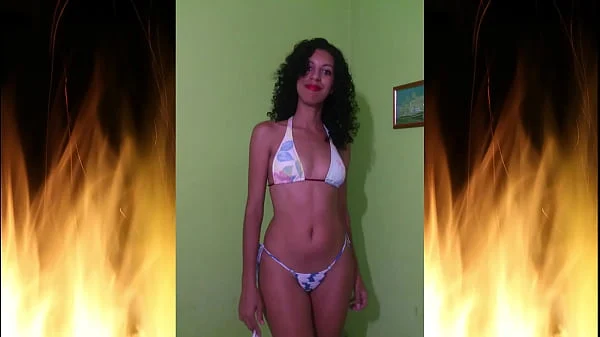 How Jade goes to the beach, and how she provokes men! Part 01