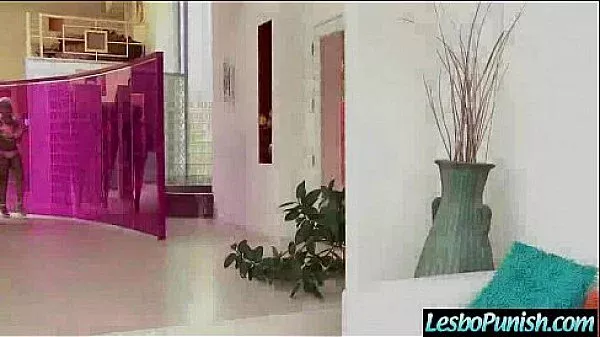 Lesbian Girls (alina&bridgette) In Punish Sex Scene On Cam video-11
