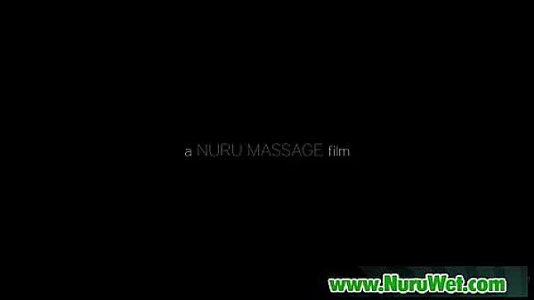 Sexy babe gives nuru massage 11