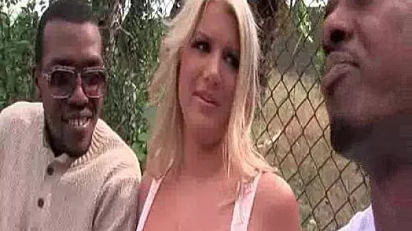 Sexy Blonde in the Middle